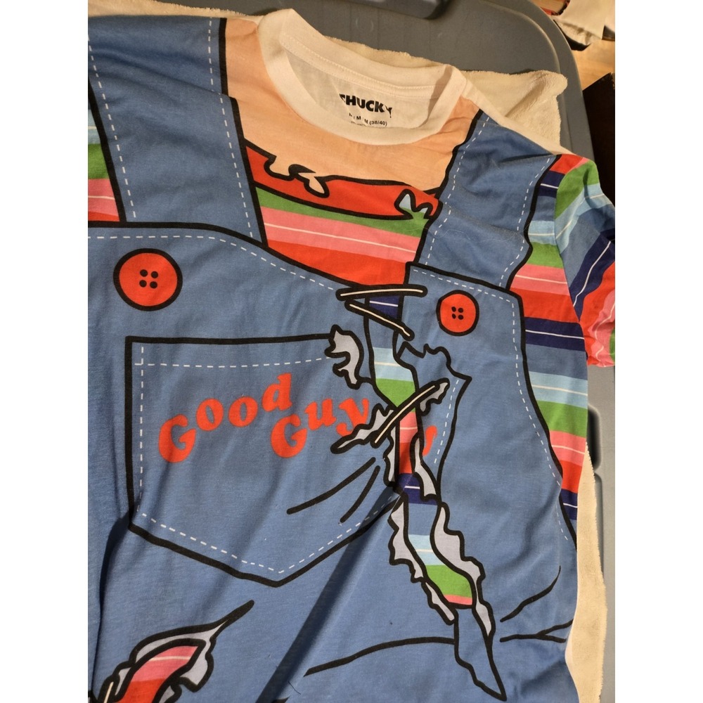 Chucky Good Guys Costume Graphic T-Shirt Medium